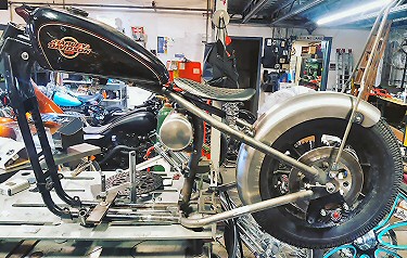 Hard Tail Harley Frames Pennsylvania By Iron Hawg Custom Cycles